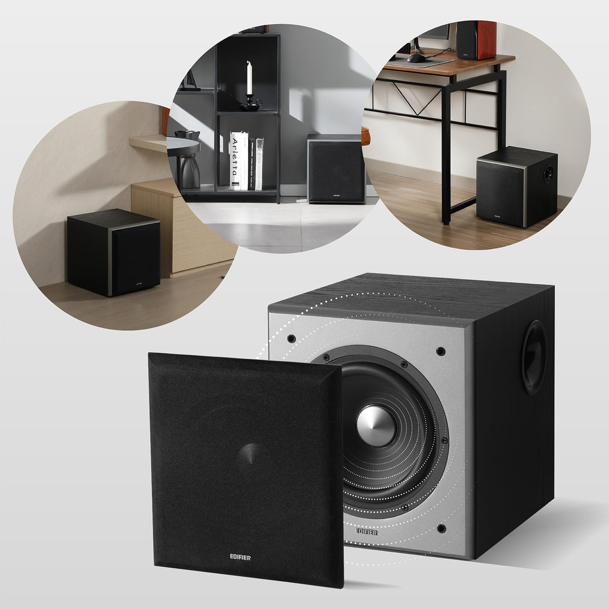 Powered Subwoofer with 8 inch Driver Y57647