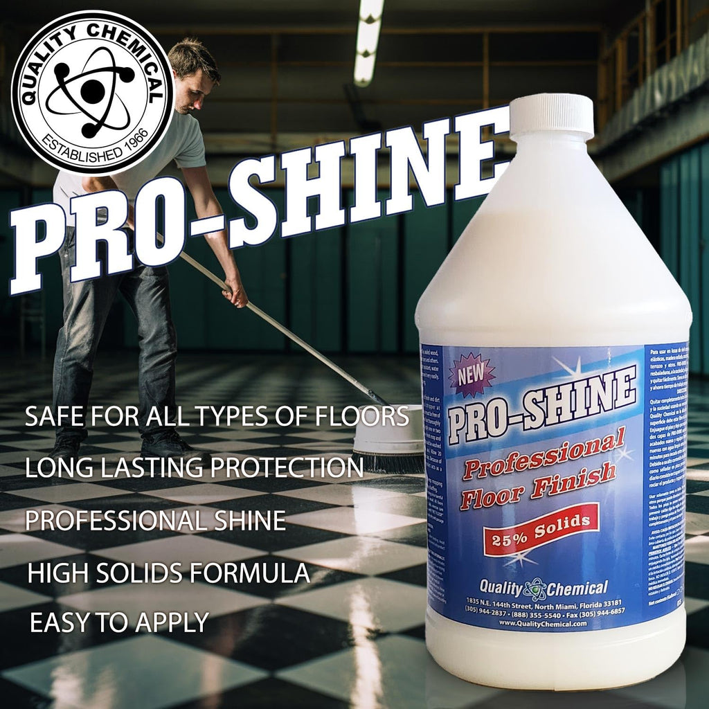 Wet-Look Floor Finish Wax 128 oz G62225