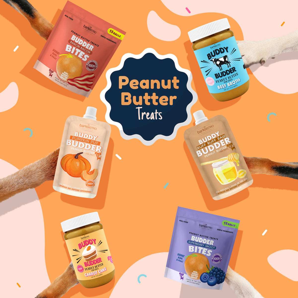 Dog Peanut Butter 9 Pack 4oz Pouches A986058