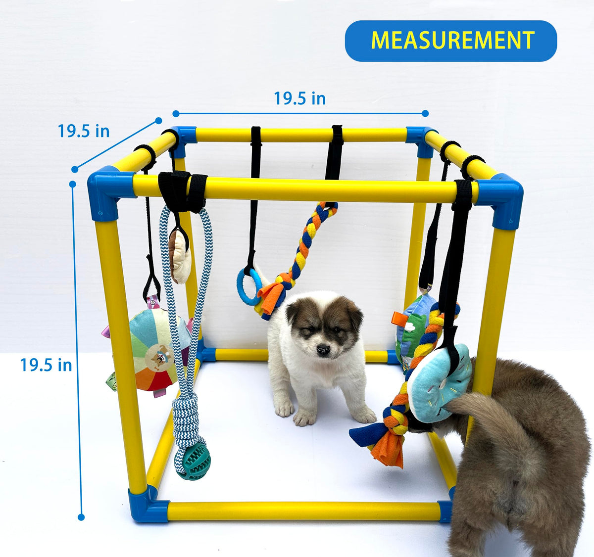Puppy Play Gym with 8 Hanging Toys V10890