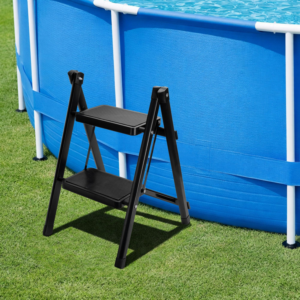 Foldable 2-Step Non-Slip Spa Steps R9440