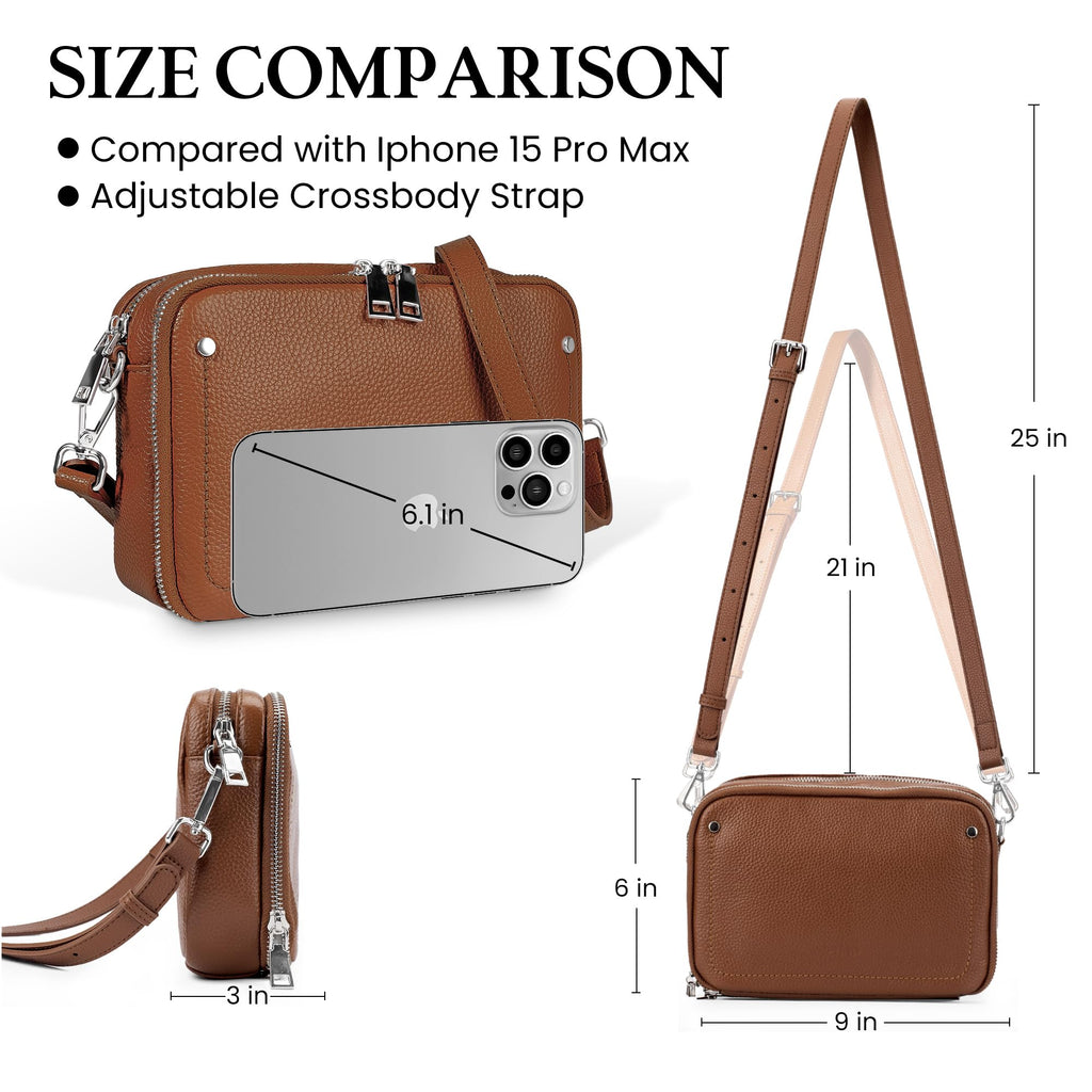 Genuine Leather Crossbody Bags Z3918