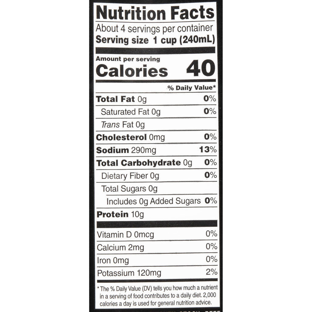 Bone Broth Chicken Beef Turkey 32 Oz Pack of 12 P12151