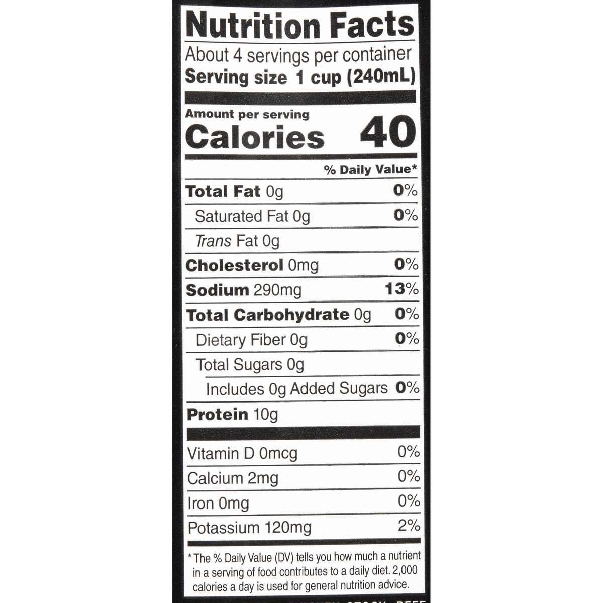 Bone Broth Chicken Beef Turkey 32 Oz Pack of 12 P12151