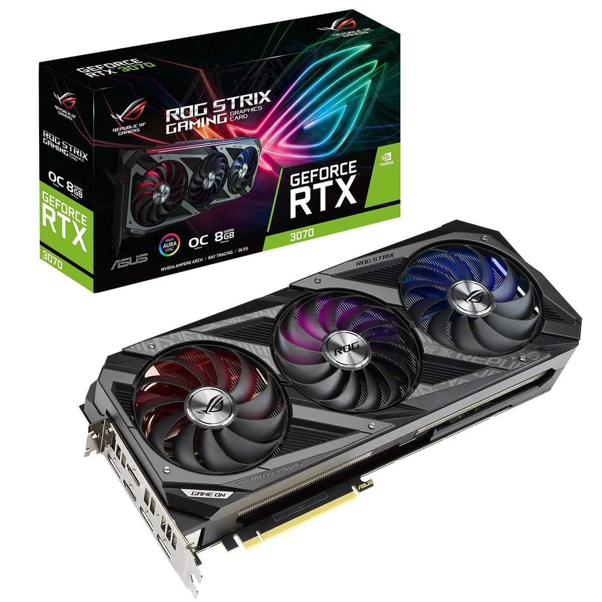 NVIDIA GeForce RTX 3070 8GB GDDR6 Gaming Graphics Card Q487