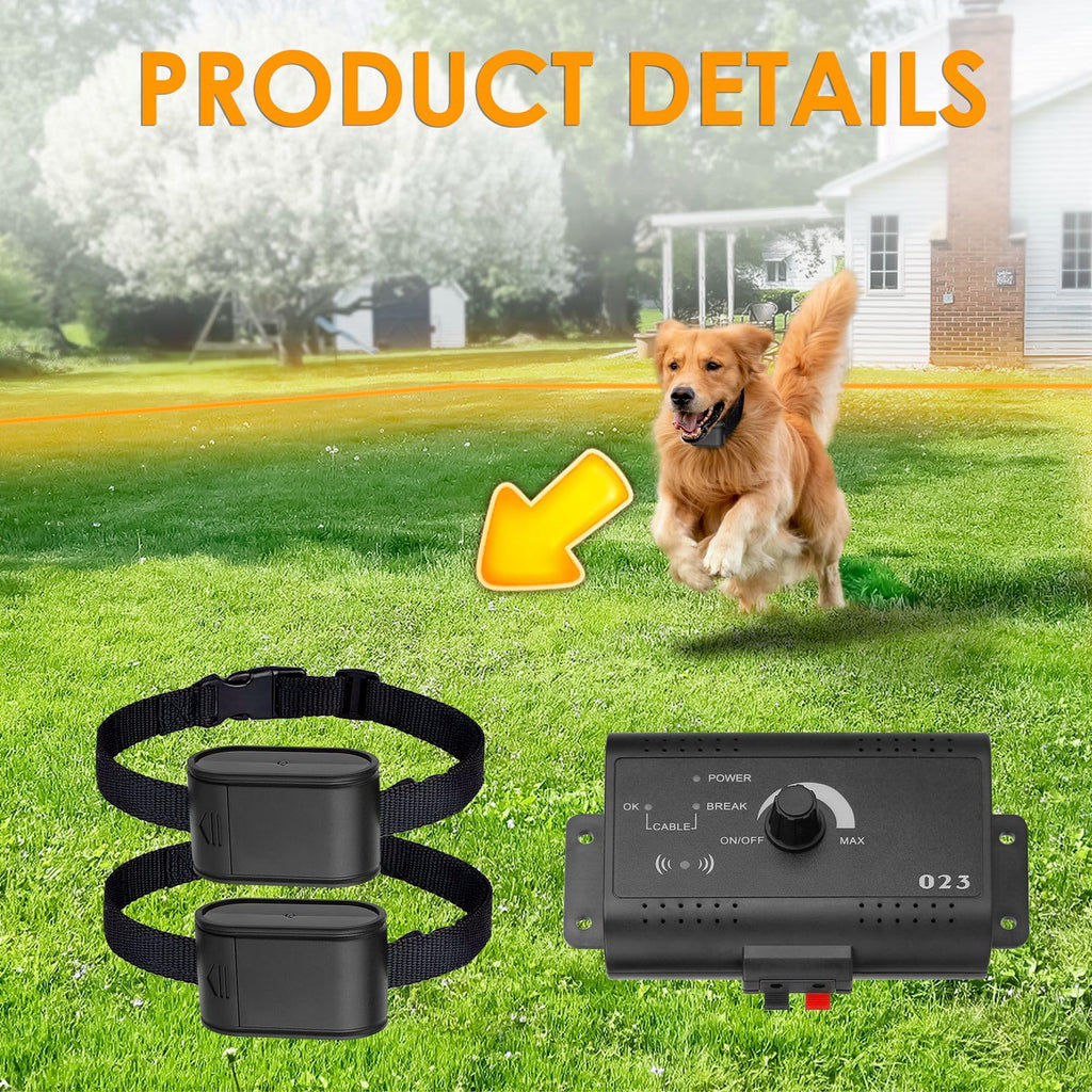 Electric Dog Fence System for 2 Dogs W79363