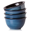 Ceramic Soup Bowls Set of 4, 40 Ounce Navy Blue Q962594