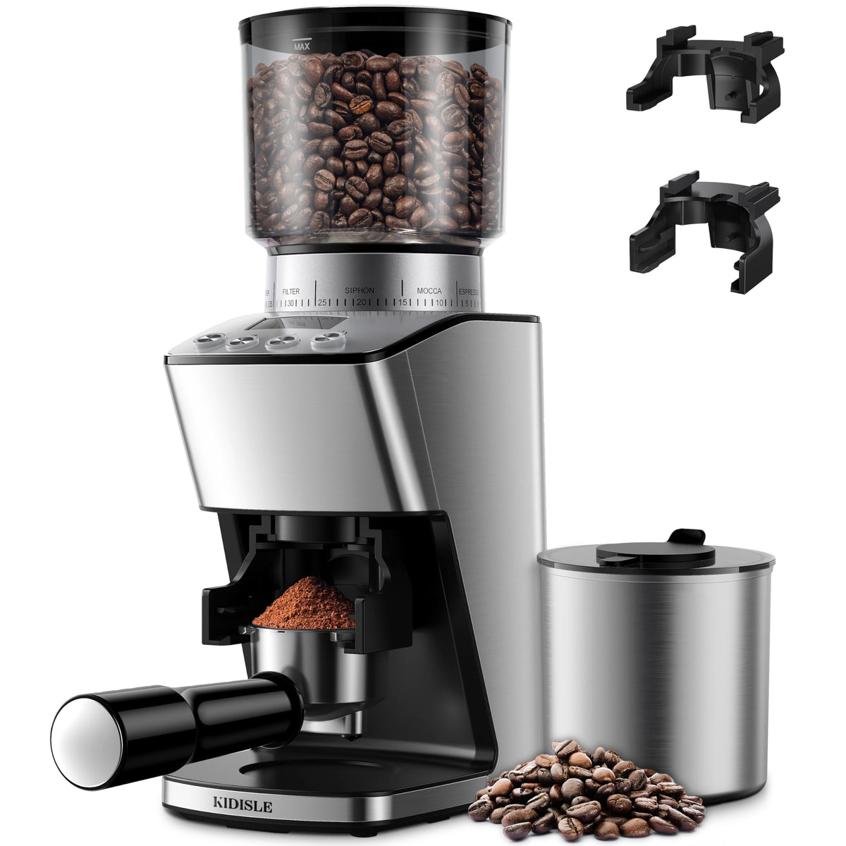 Electric Conical Burr Coffee Grinder with 51 Grind Settings L54837