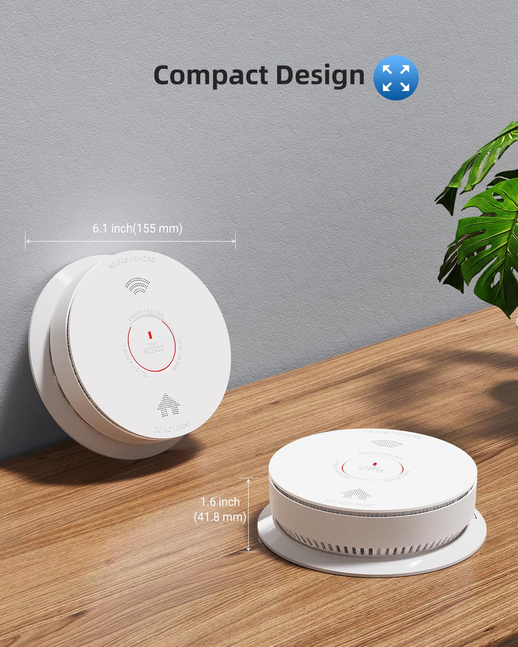 Smoke & CO Detector U168