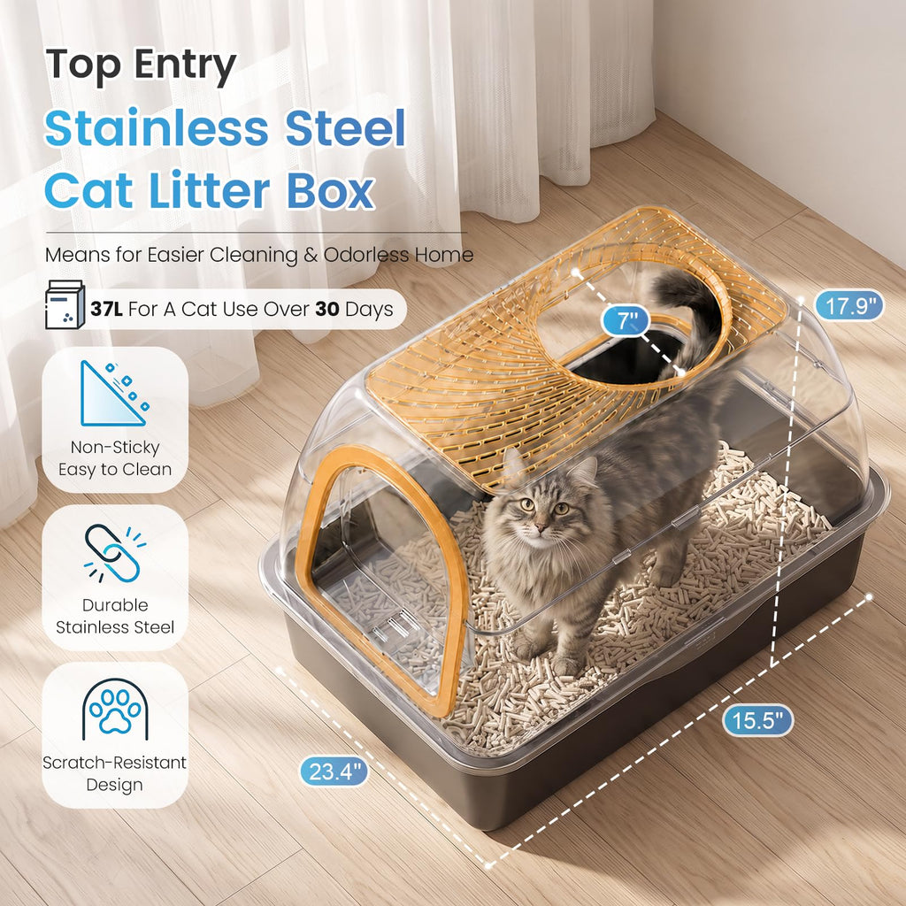Stainless Steel Litter Box C312771