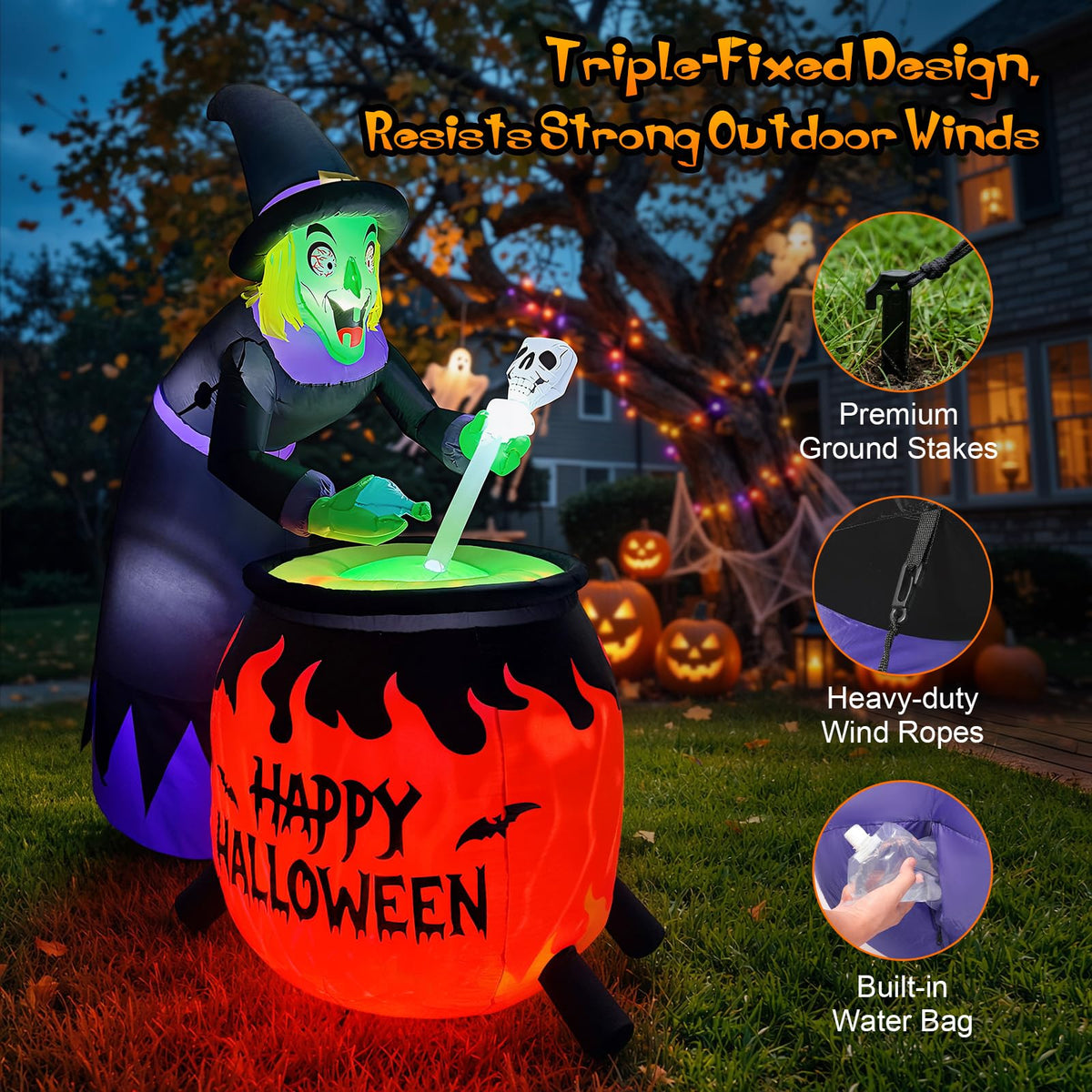 8FT Halloween Inflatable U721