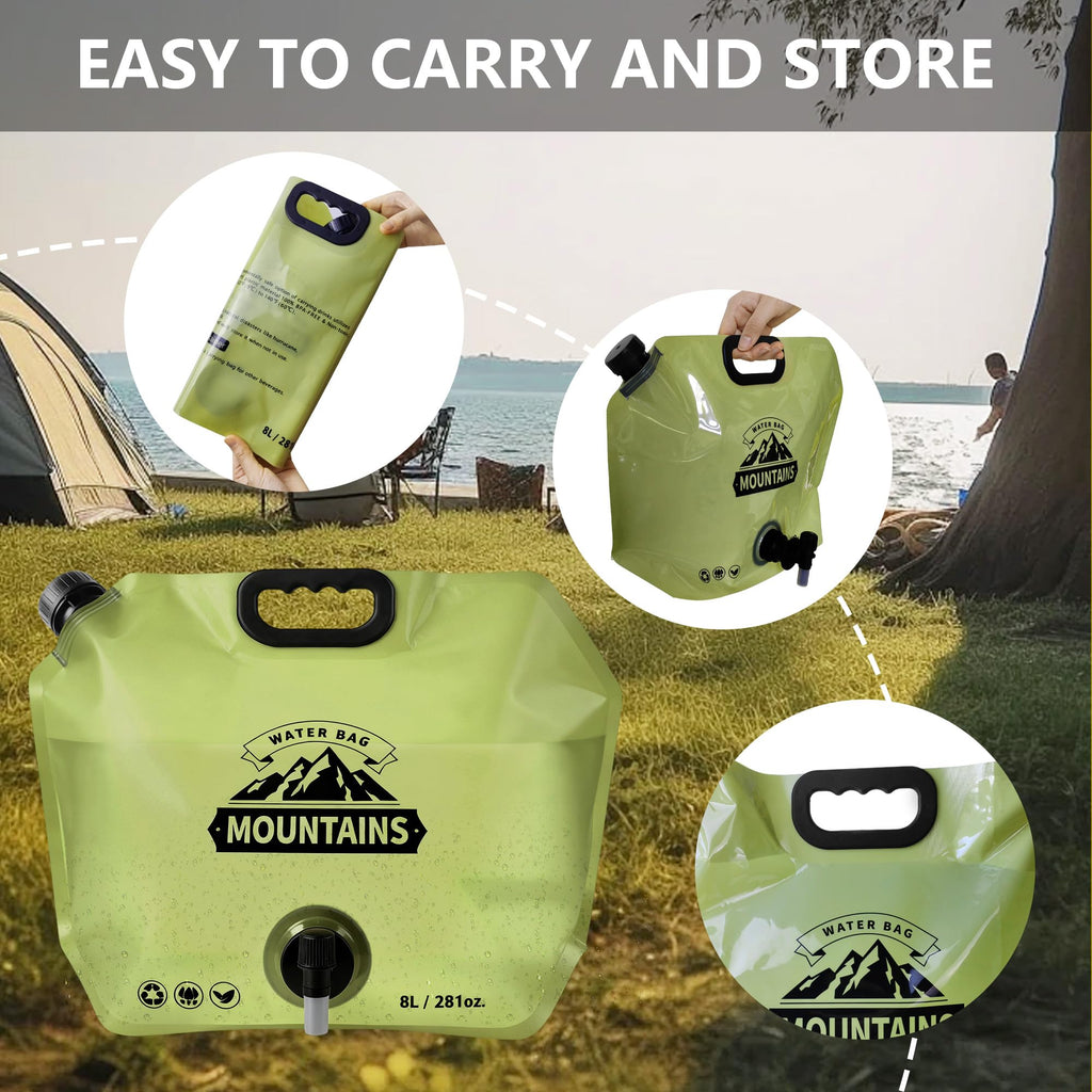Collapsible 2 Gallon BPA-free Water Container Q83511