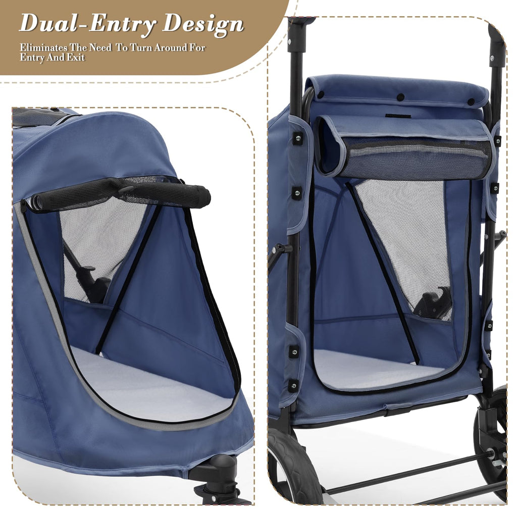 Blue Pet Stroller Z970733