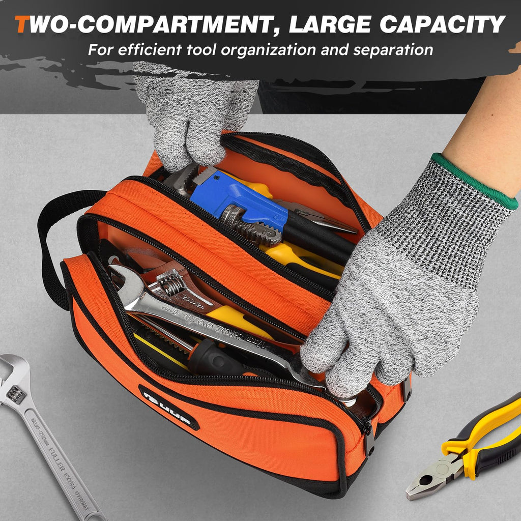 Tool Bag 2-Pack 12" 10" Zipper Pouch Organizer Z905919