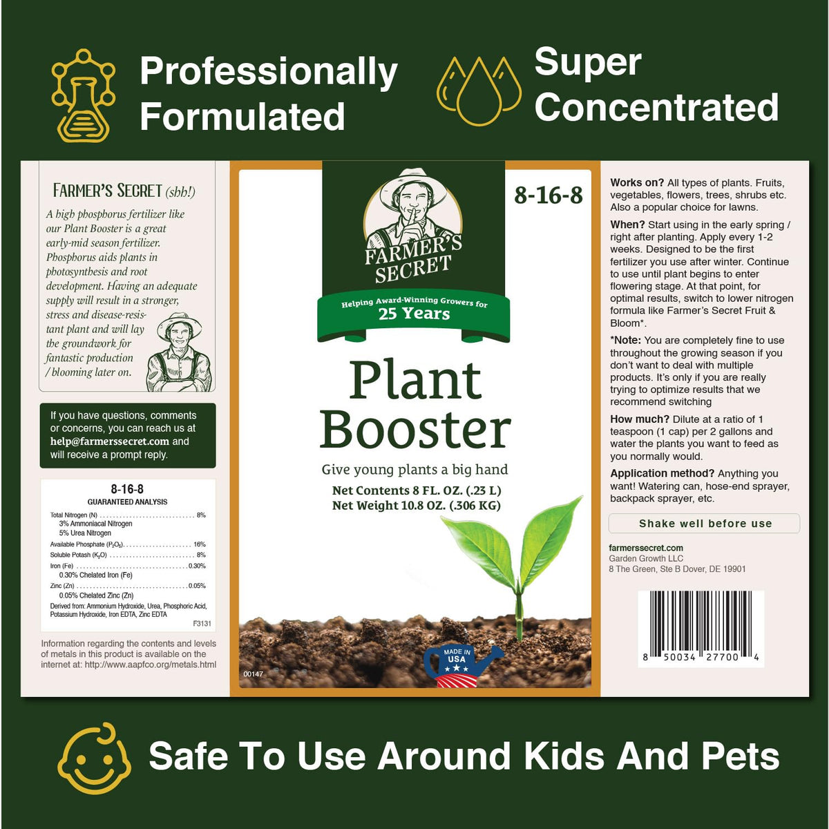 32oz Concentrated High Phosphorus Plant Booster H672243