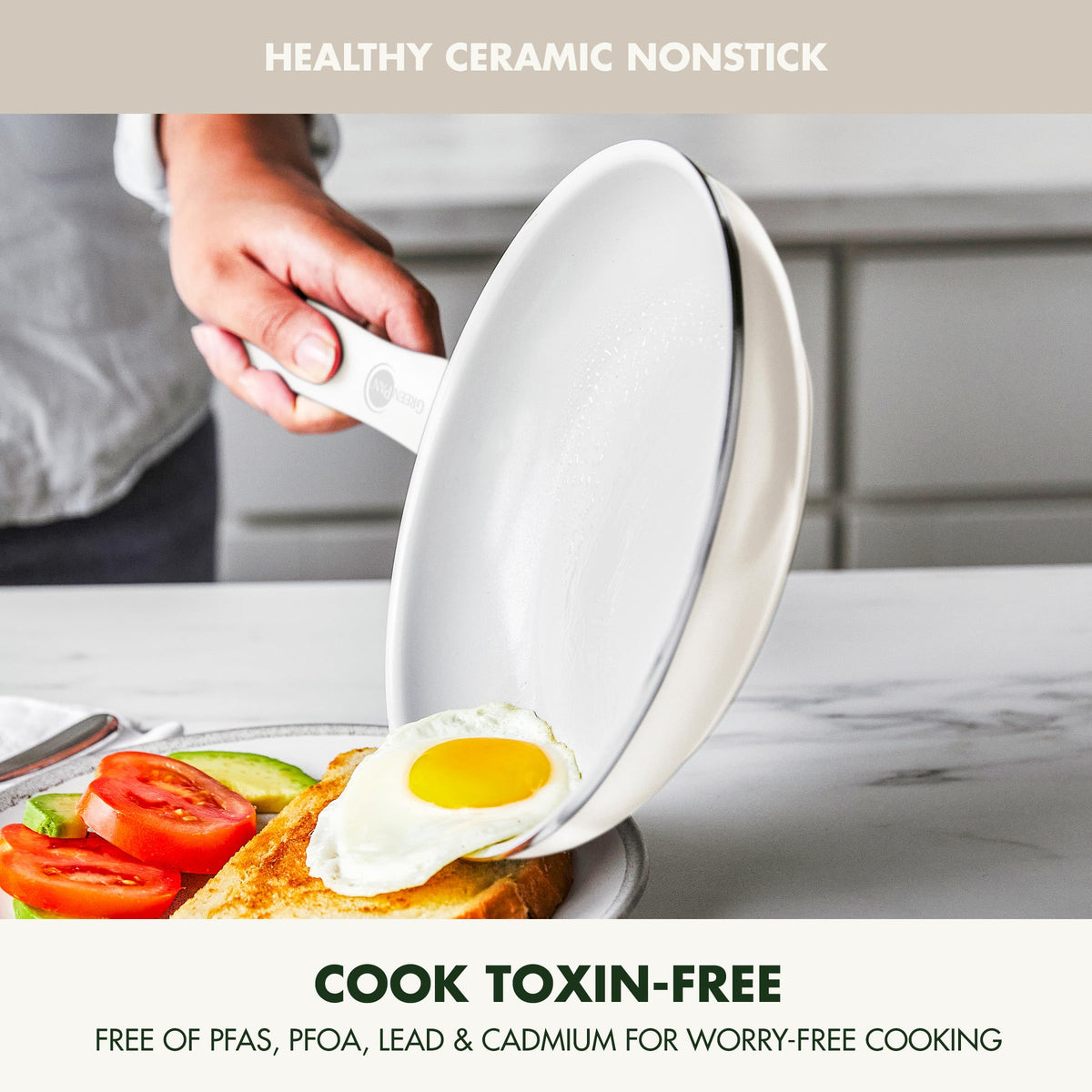 12 Piece Ceramic Nonstick Cookware Set A3296