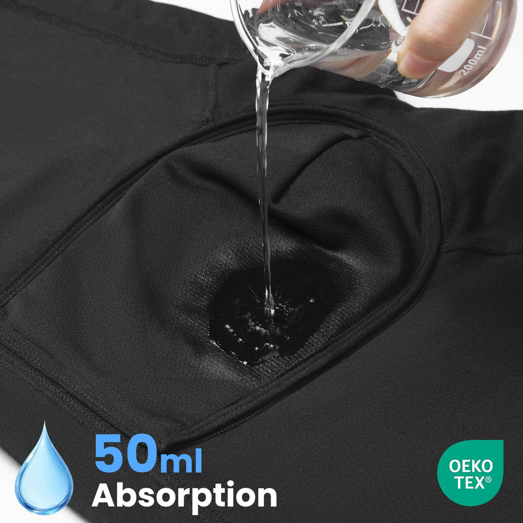Mens Washable Incontinence Underwear 50ml Absorbent 4XL D518249