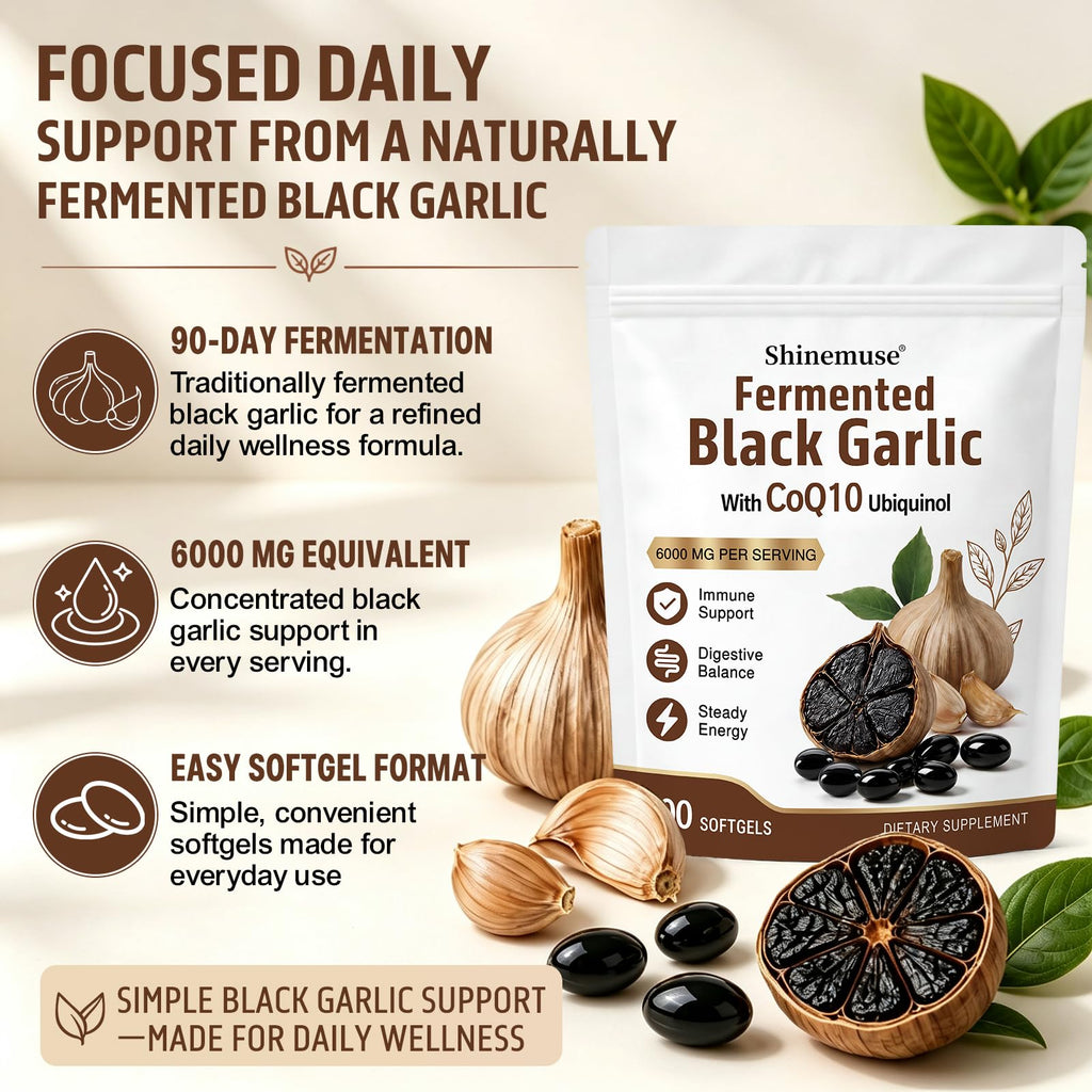 Black Garlic Extract 300 Softgels H95813