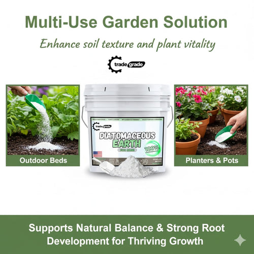 100% Food-Grade Diatomaceous Earth Powder 1 Gallon V6332