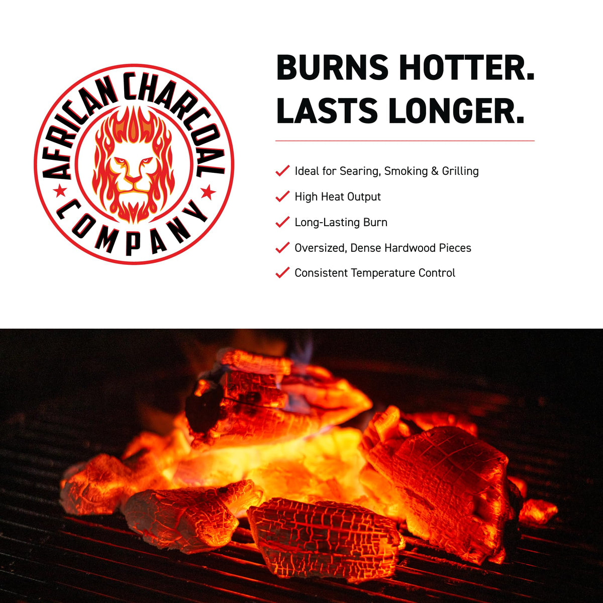 17.8 lb Natural Hardwood Lump Charcoal E7452