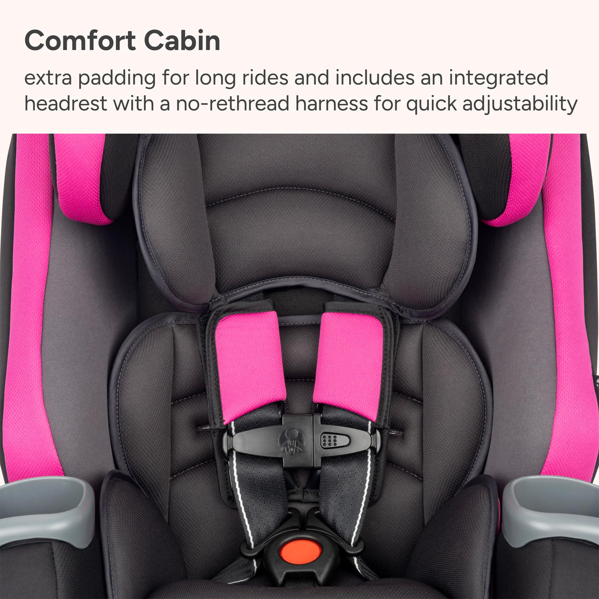 Pink Convertible Car Seat Q724