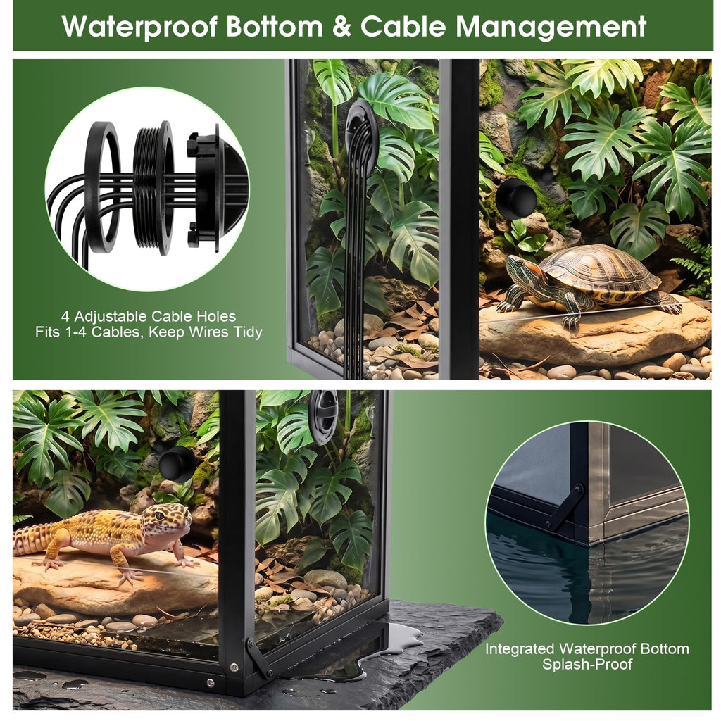 50 Gallon Front Opening Reptile Tank H452973