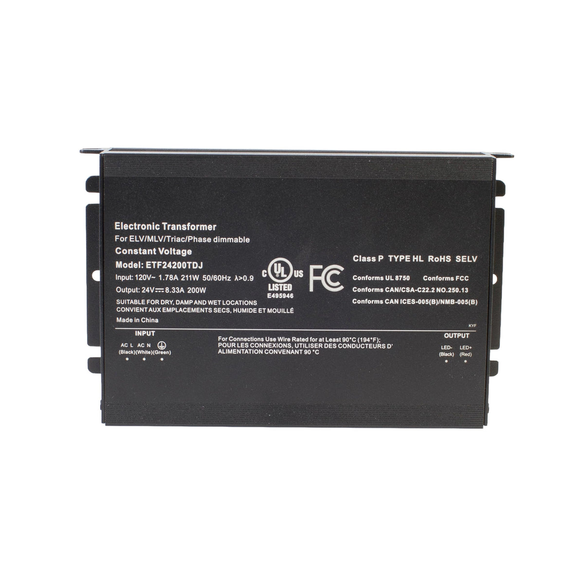 24v 200W Dimmable Constant Voltage Power Supply A563447