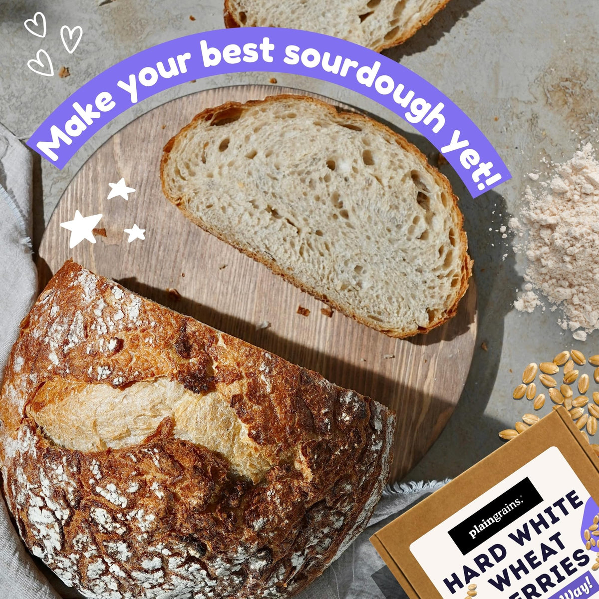 5.5 LB Dry Hard White Wheat Berries Whole Grain D749