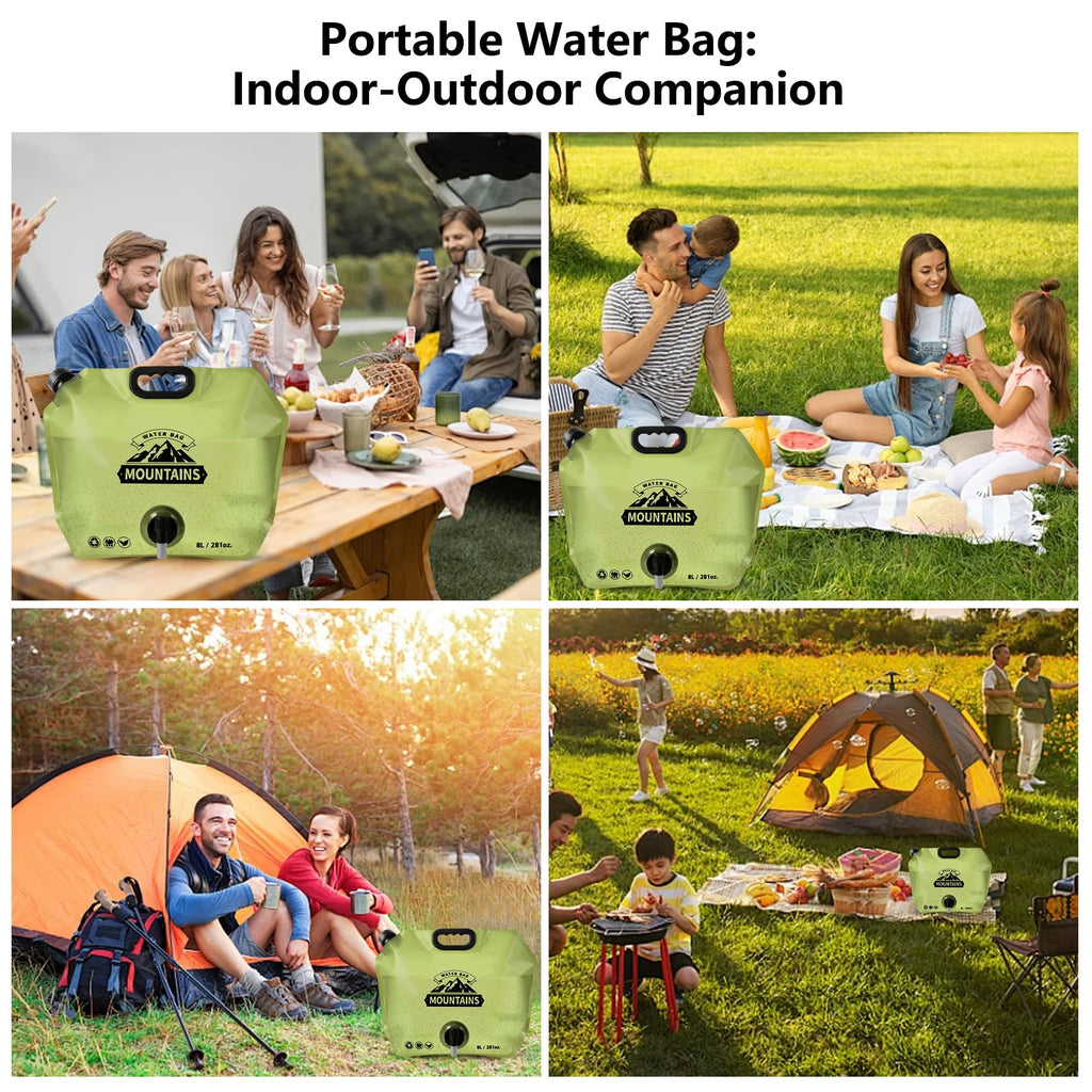 Collapsible 2 Gallon BPA-free Water Container Q83511
