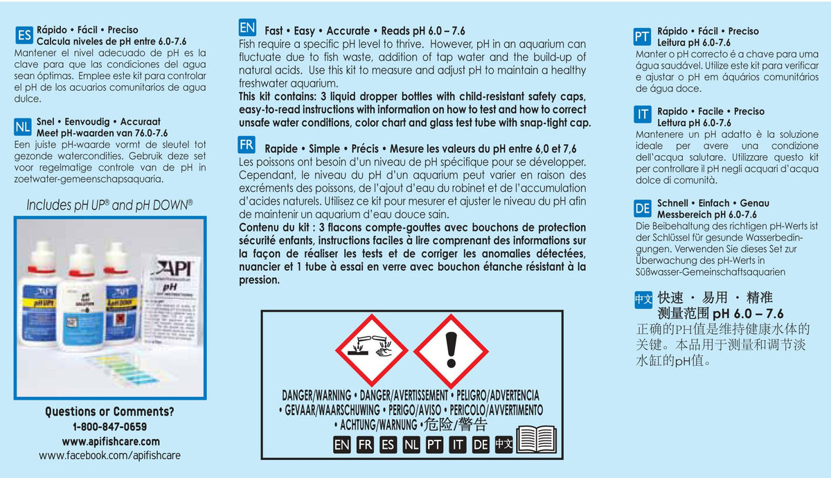 pH Test and Adjuster Kit D344793