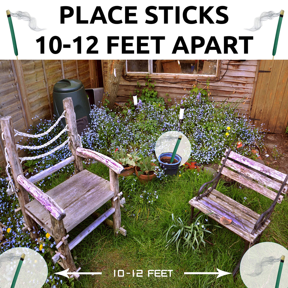 Mosquito Repellent Sticks 3 Pack Q4859
